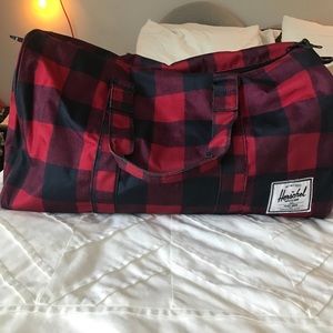 Herschel Buffalo Plaid Duffel